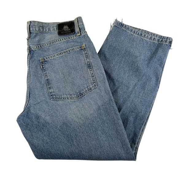 Vintage Levis Silvertab Jeans Mens 36x32 Baggy Y2K Hip Hop Grunge Denim 90s